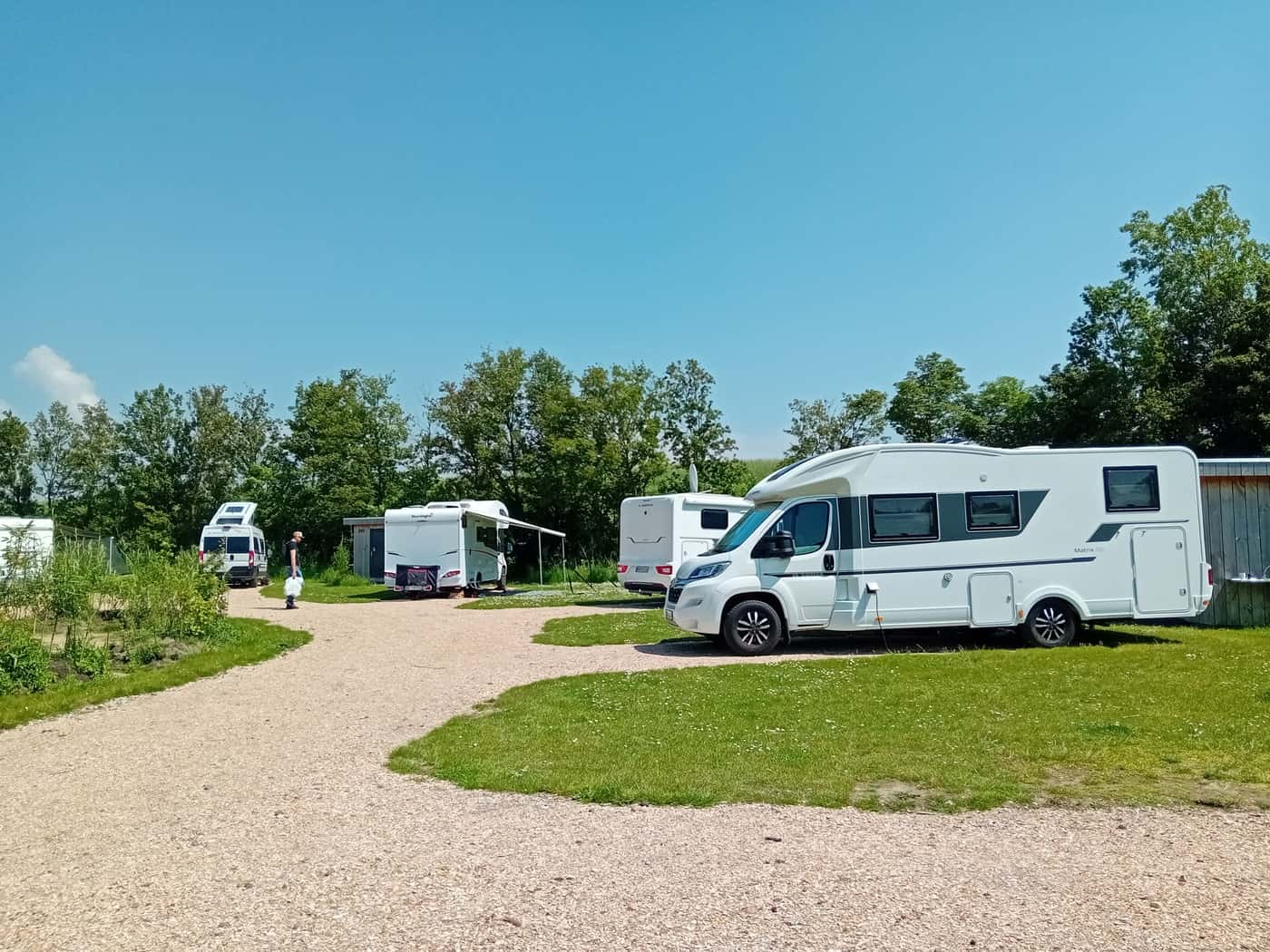 Luxus Comfortplatz XL (gepflastert) (150m2)